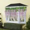 12 Pack 1 Piece 3.6 Feet Artificial Flowers Silk Wisteria Vine Ratta Hanging Flower for Wedding Garden Floral DIY Living Room Office Decor (Purple)